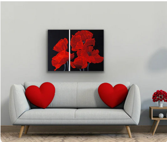 living room artwork