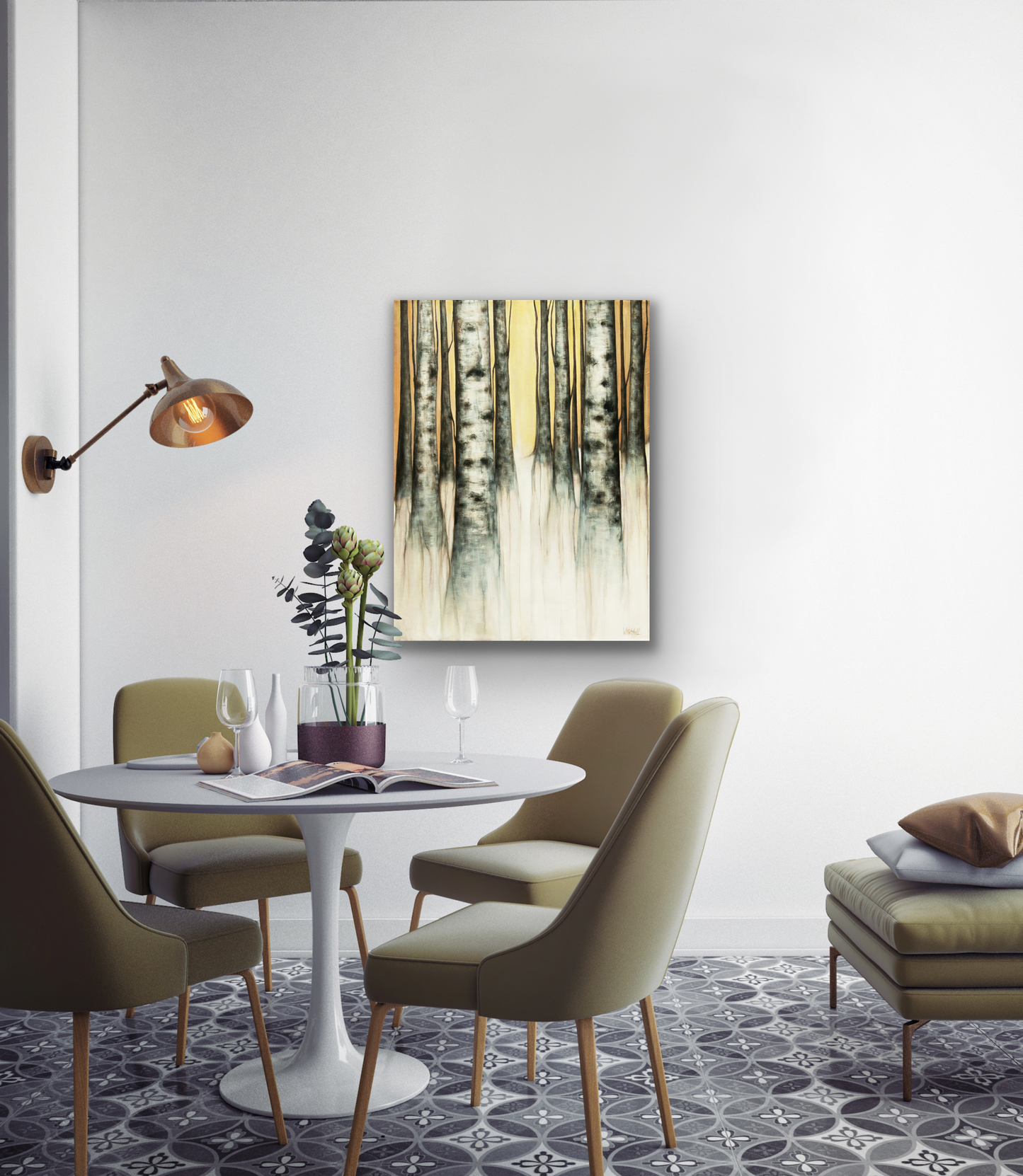 dining room artwork