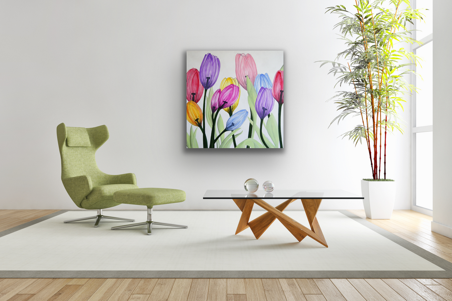 living room artwork