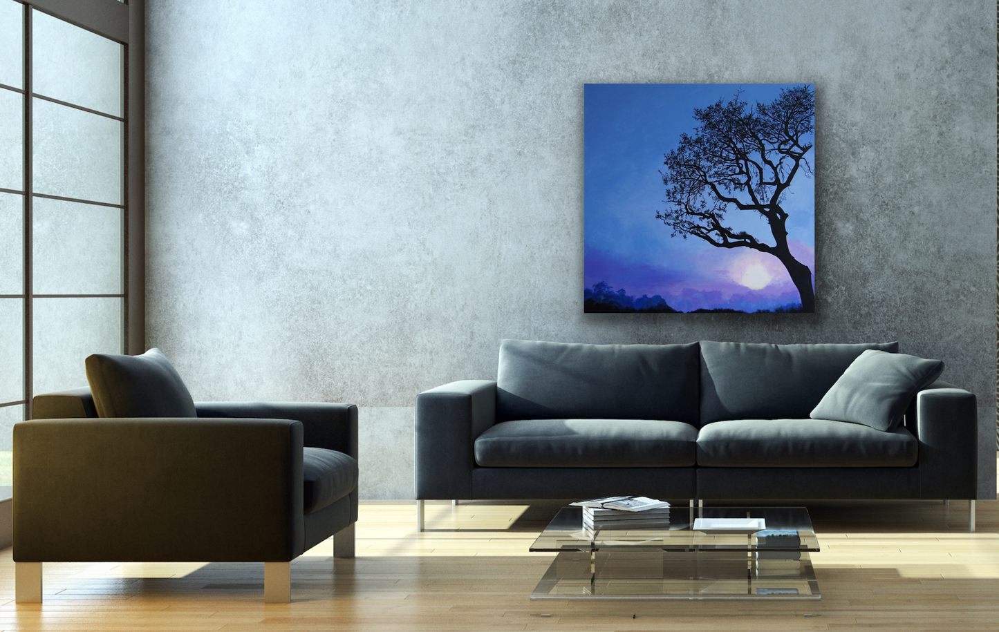 "Majestic" work of art will look impressive in your living room or dining room.