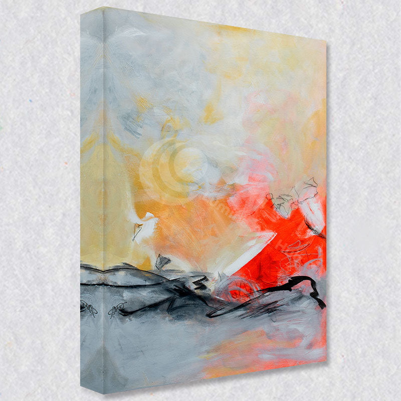 "Light Within" comes as a gallery wrapped canvas print with a rich 1.5 inch thick wood frame. We use a moisture resistant poly-cotton canvas that will not sag and high quality inks that will last over 100 years.