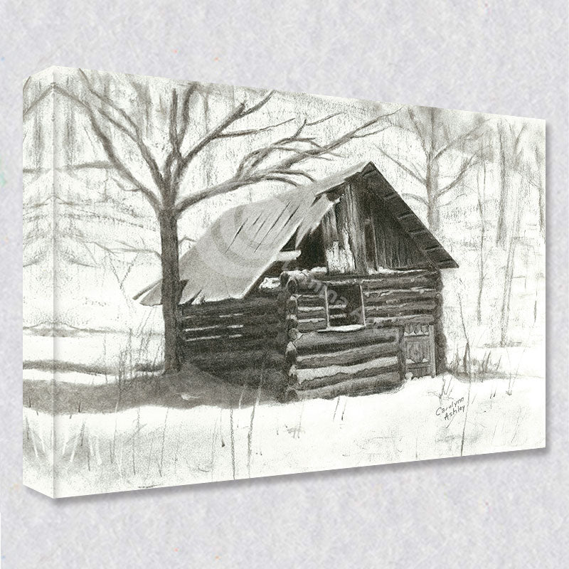 "Timeless Timber" comes as a gallery wrapped canvas print with a rich 1.5 inch thick wood frame. We use a moisture resistant poly-cotton canvas that will not sag and high quality inks that will last over 100 years.