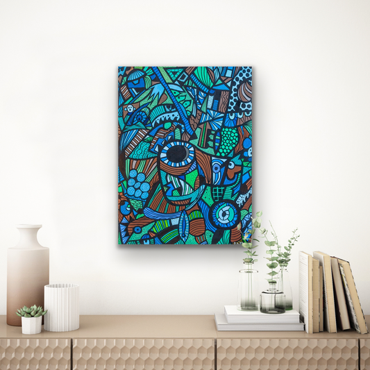 abstract artwork print