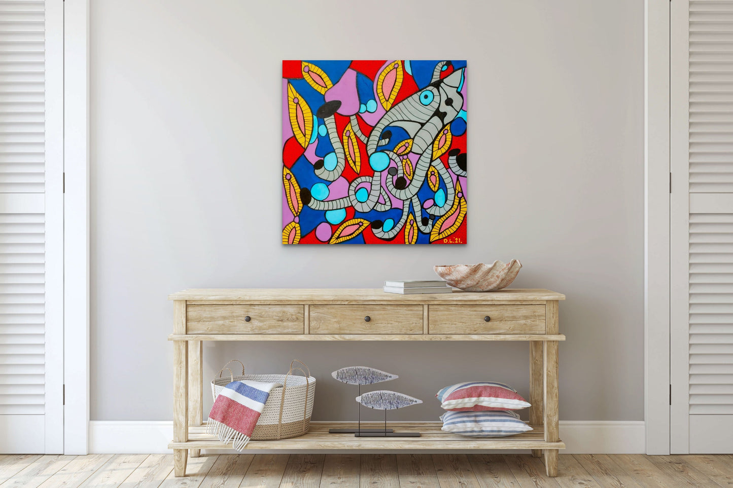 colorful wall painting