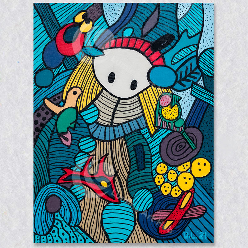 "Little Red Riding Hood" wall art