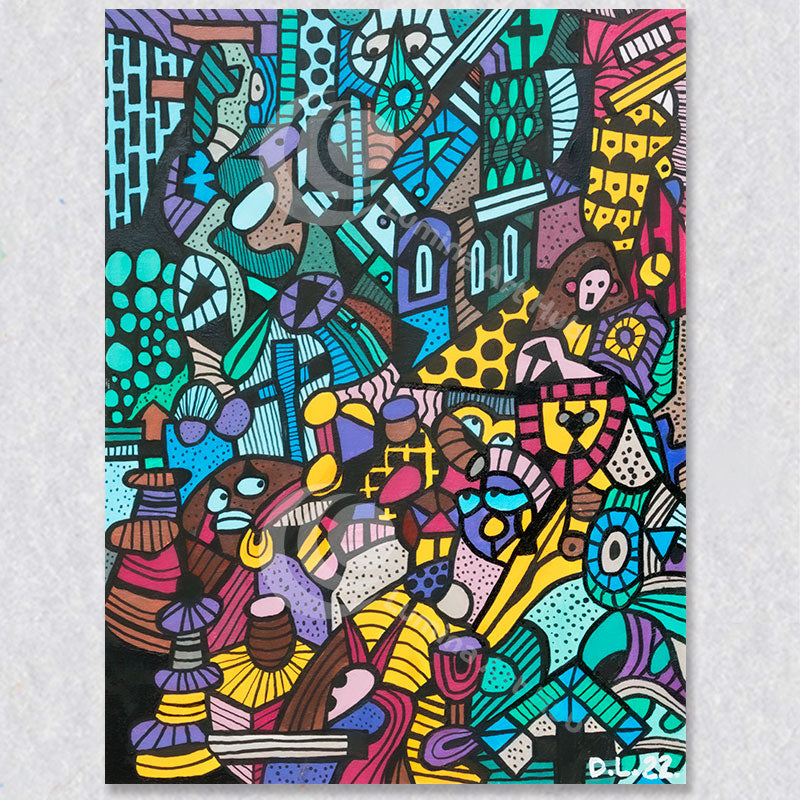 "Yankey River" wall art