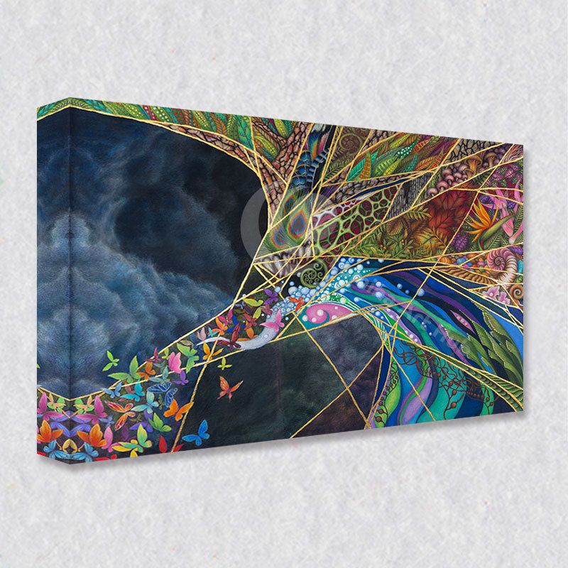 gallery-wrapped canvas print