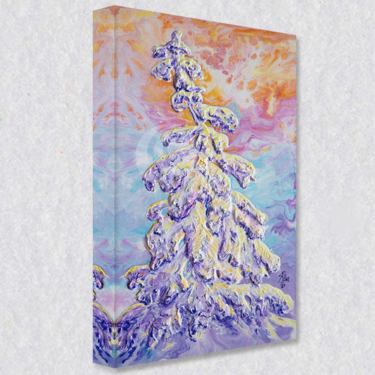 "Encased" canvas print