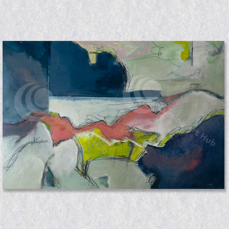 canvas print by Vancouver artist Victoria Klassen.