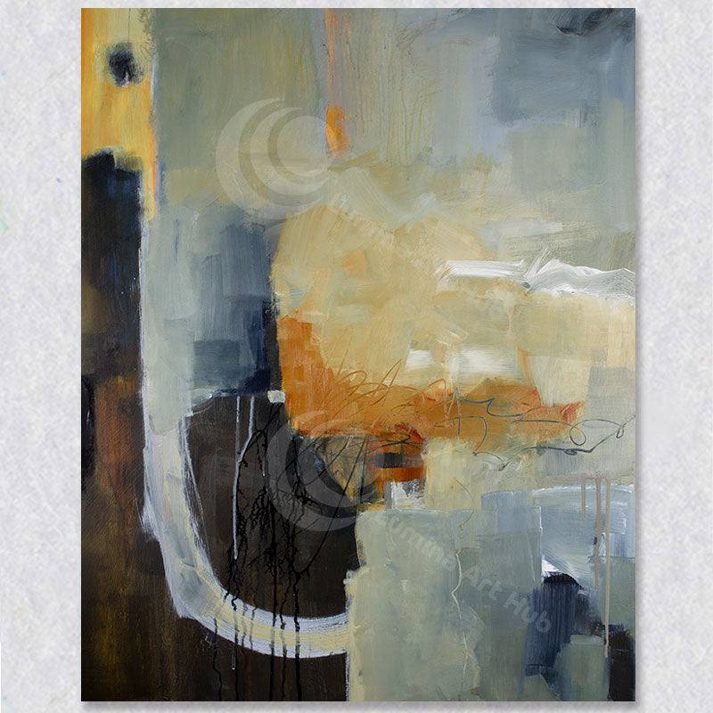 "Happy Oblivion" painting