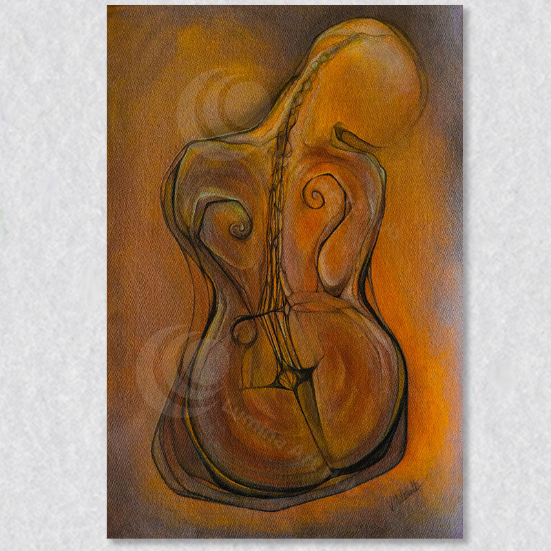 Playback wall art by Canadian Artist Victoria Mitchell comes in three sizes to fit your wall perfectly.