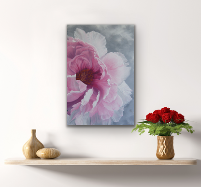 "Serenity" art work comes in five different canvas print sizes.