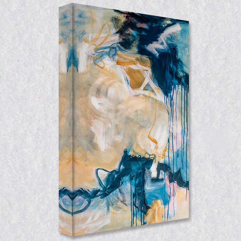 "Just Breathe" comes as a gallery wrapped canvas print with a rich 1.5 inch thick wood frame. We use a moisture resistant poly-cotton canvas that will not sag and high quality inks that will last over 100 years.