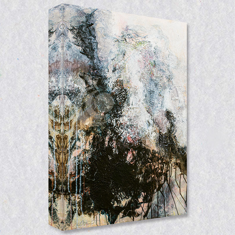 "Let it Be" comes as a gallery wrapped canvas print with a rich 1.5 inch thick wood frame. We use a moisture resistant poly-cotton canvas that will not sag and high quality inks that will last over 100 years.