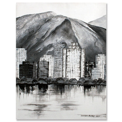"North Shore 2" wall painting