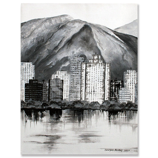 "North Shore 2" wall painting