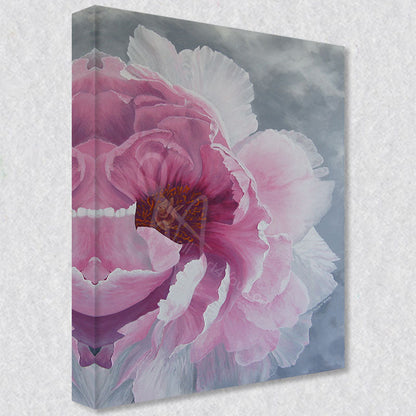 "Serenity" comes as a gallery wrapped canvas print with a rich 1.5 inch thick wood frame. We use a moisture resistant poly-cotton canvas that will not sag and high quality inks that will last over 100 years.