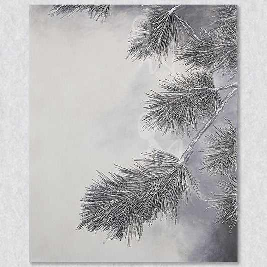 "Serene" wall art canvas print was created by Carolynn Ashley.