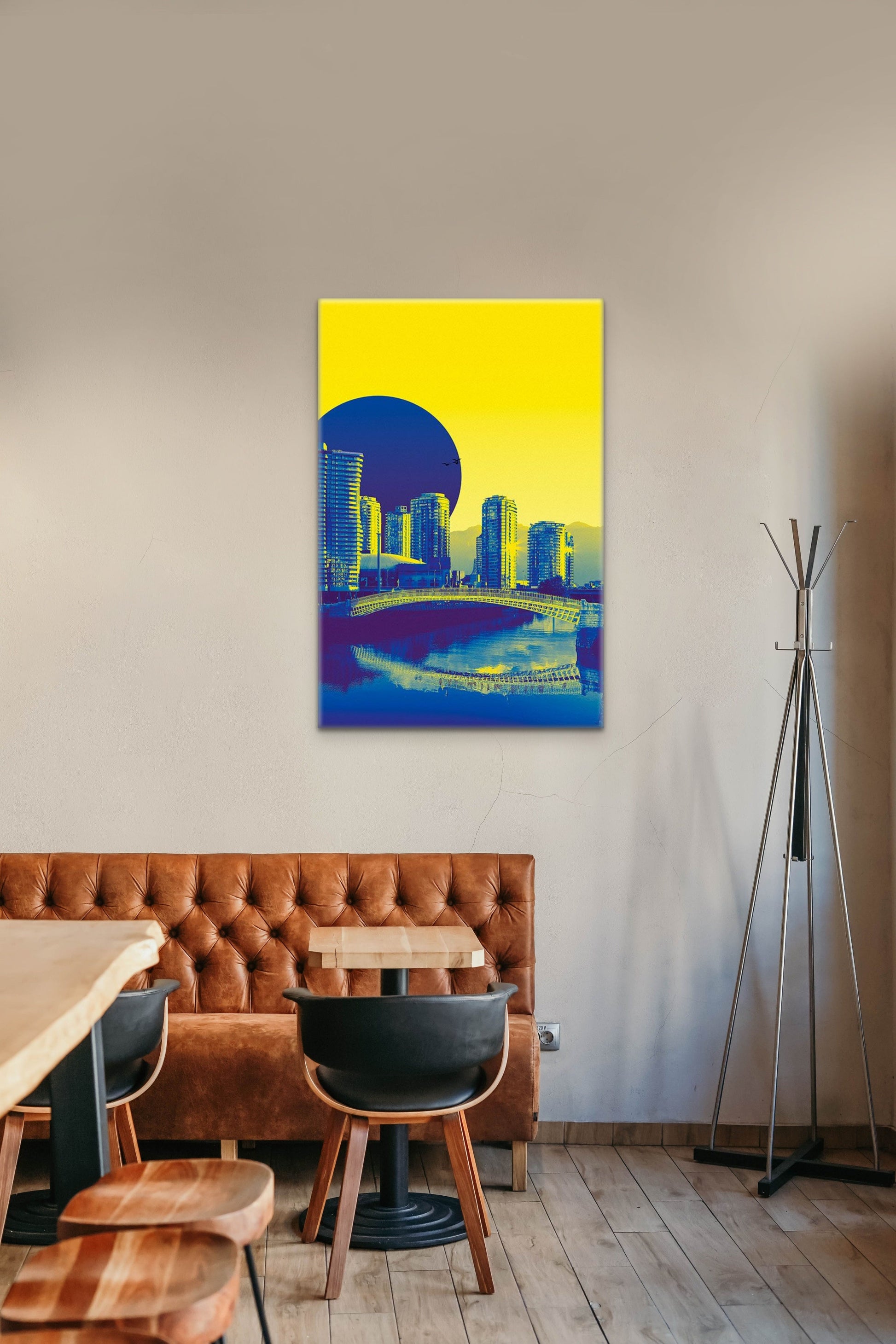 Irish Canadian Eddie Burke has created this canvas print collection.