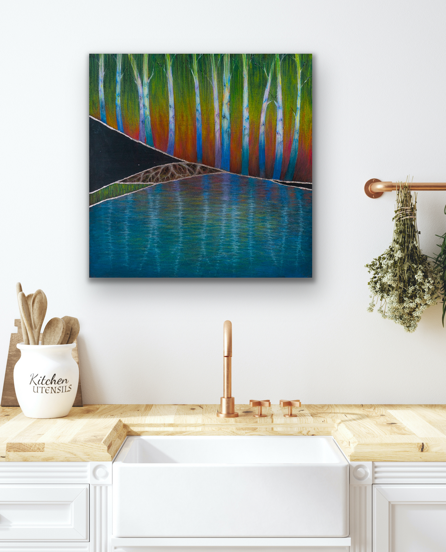 This stunning work of art comes in four different canvas print sizes.