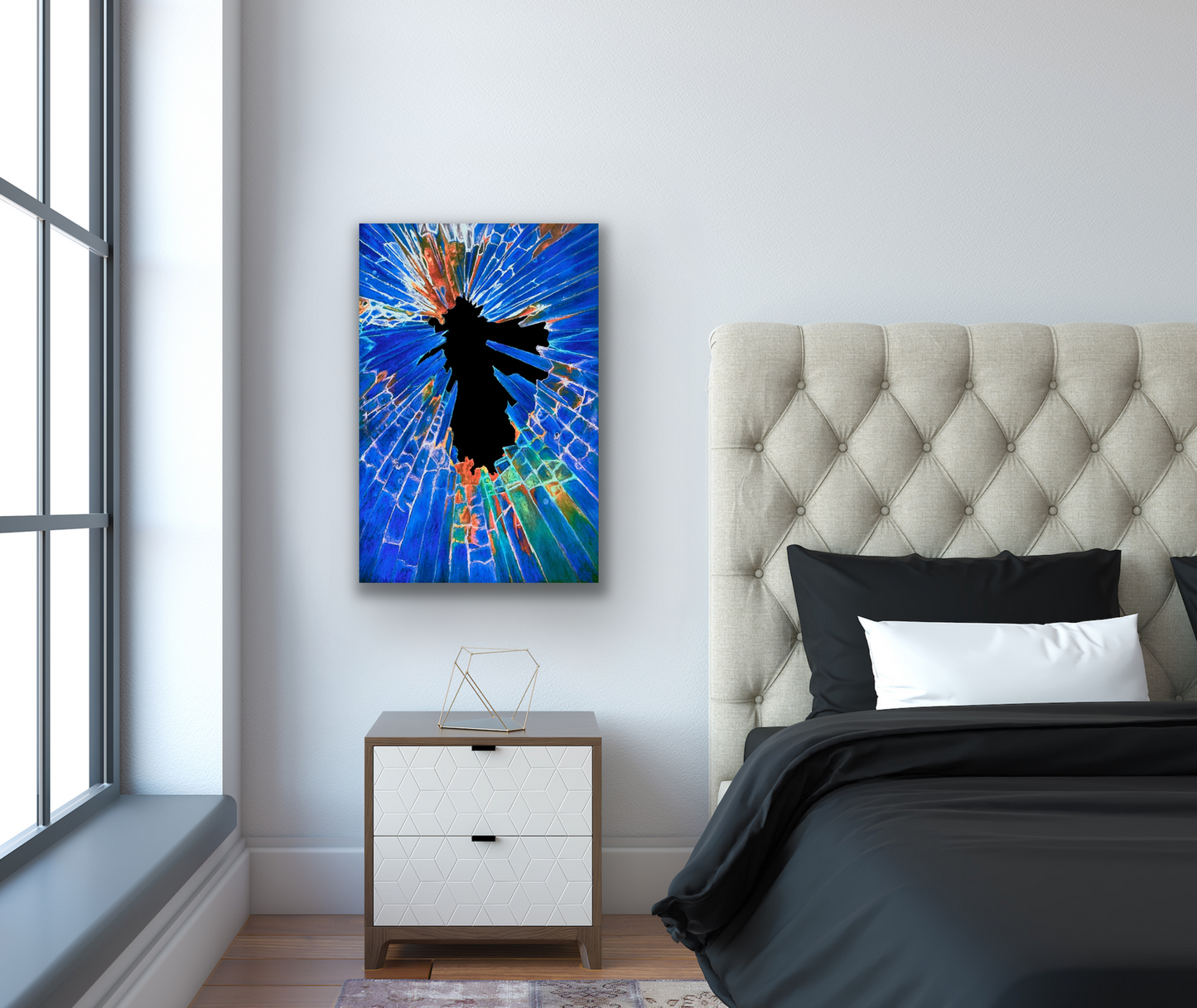 This stunning work of art comes in four different canvas print sizes.