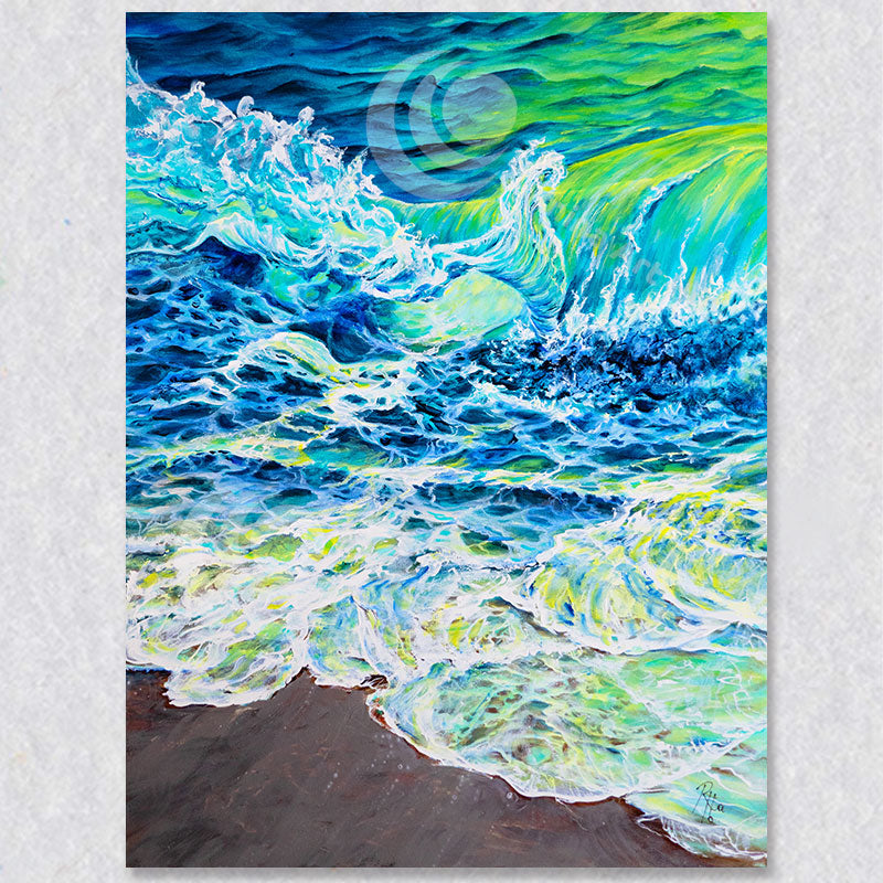 "Beach Action" wall art 