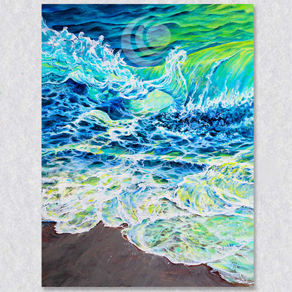 "Beach Action" wall art 