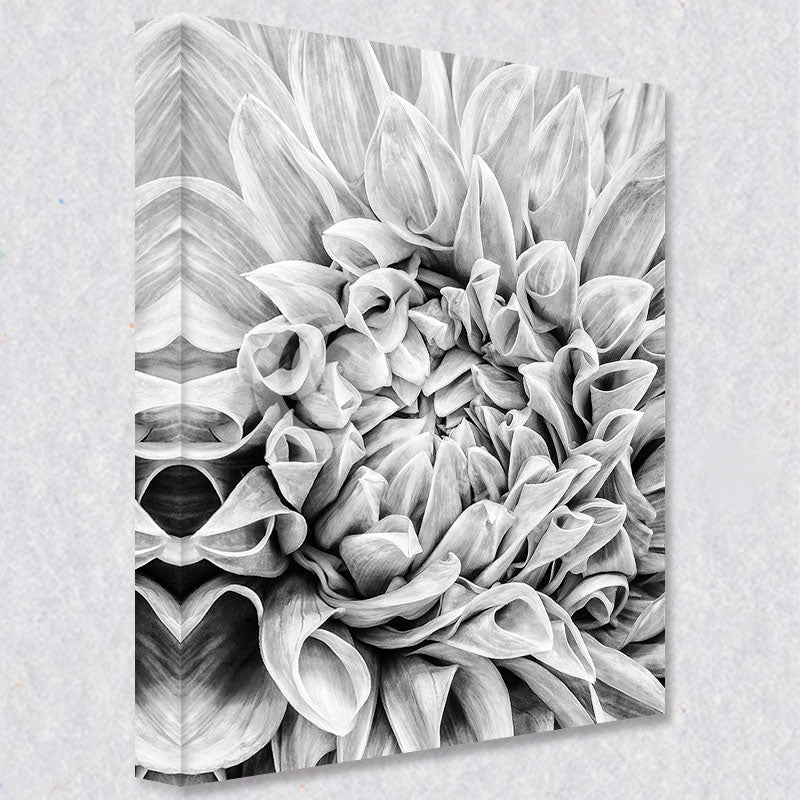 "Timeless Bloom" comes as a gallery wrapped canvas print with a rich 1.5 inch thick wood frame. We use a moisture resistant poly-cotton canvas that will not sag and high quality inks that will last over 100 years.