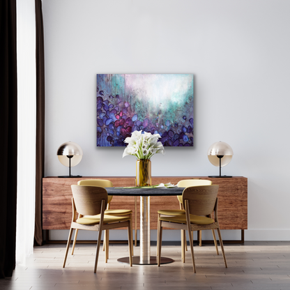 Turbulence painting will look great in your dining room.