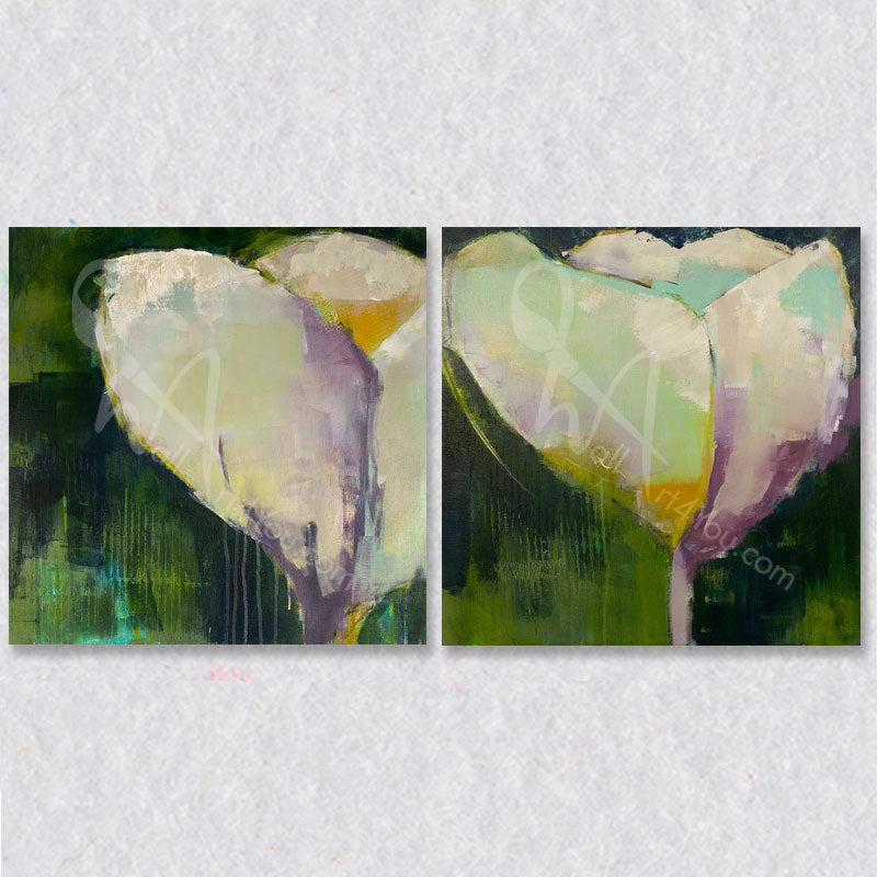 Heart's Desire wall art set was created by Victoria Klassen.