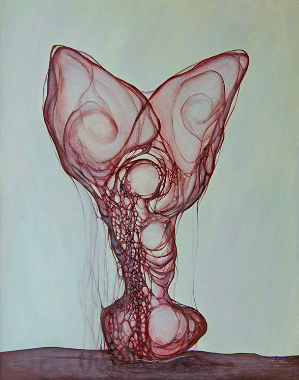 Artistic depiction of a stylized